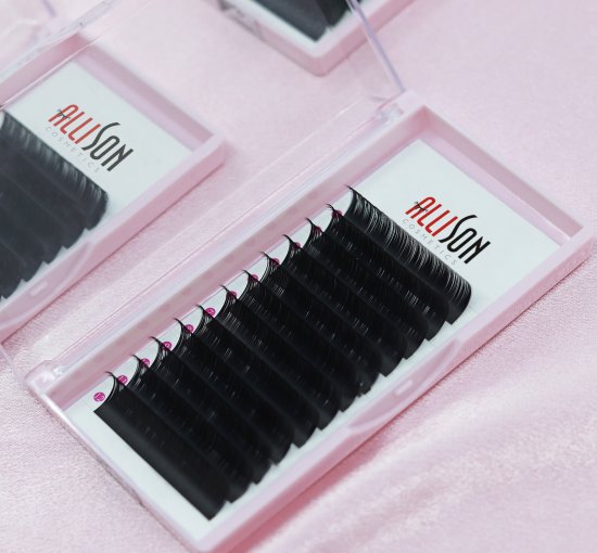 Private Label Eye Lash Matte Black Individual 0.03 0.05 0.07 0.10 Volume Eyelash Extension